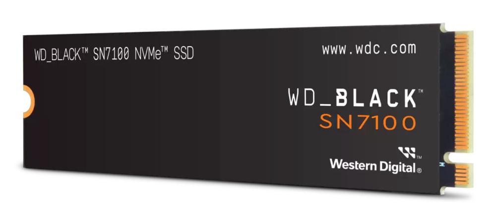SSD WD Black SN7100 NVMe, 2 TB, M.2, 6900 MB/s Escritura, 7250 MB/s Lectura, PCI Express 4.0