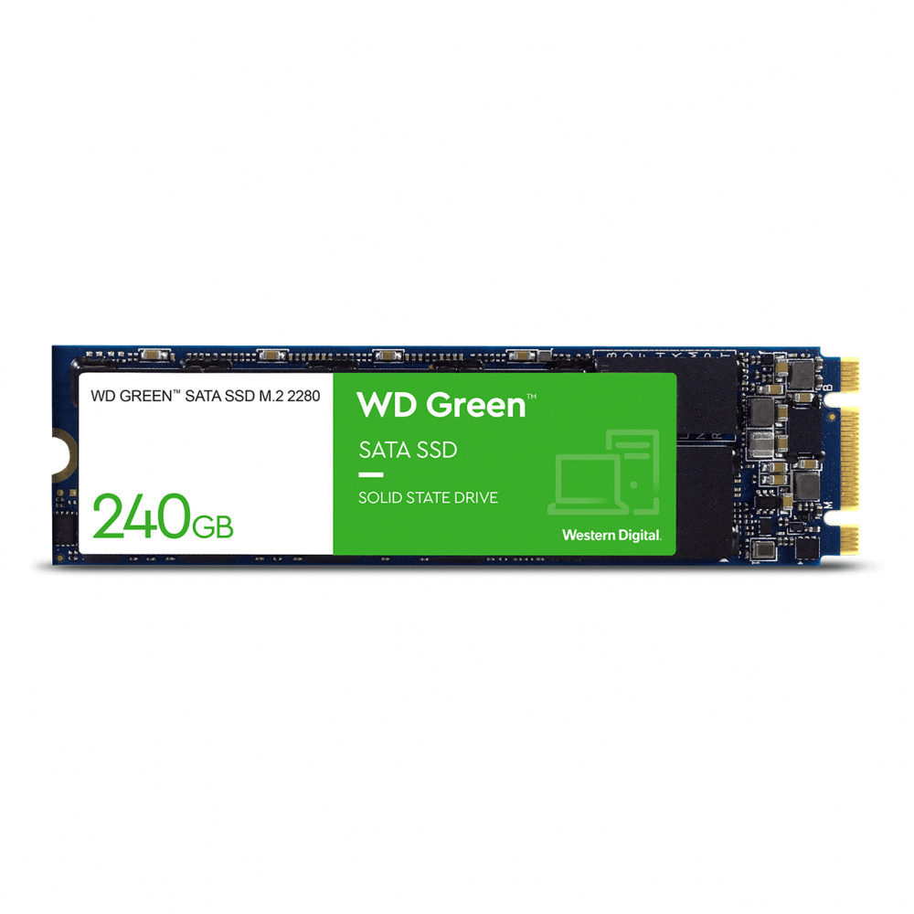 SSD Western Digital WD Green, 240GB, SATA III, M.2