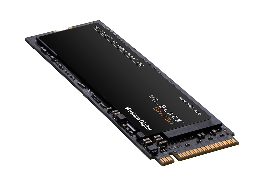 SSD Western Digital WD Black SN750 NVMe, 500GB, PCI Express 3.0, M.2 - con Disipador de Calor