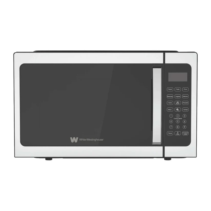 Westinghouse Horno de Microondas WWCMV14042WES, 1.5 Pies Cúbicos, 1000W, 42 Litros, Gris
