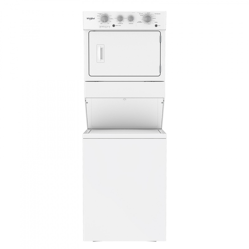 Whirlpool Lavadora y Secadora 7MWET4027HW, 20kg, 9 Programas de Lavado, Blanco