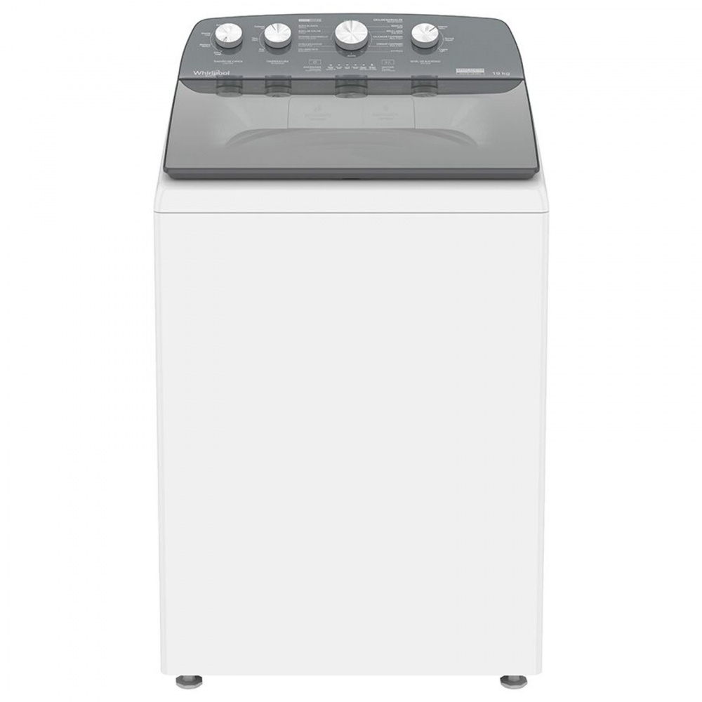 Whirlpool Lavadora de Carga Vertical Xpert System 8MWTW1934WJM, 19Kg, 12 Programas de Lavado, Blanco