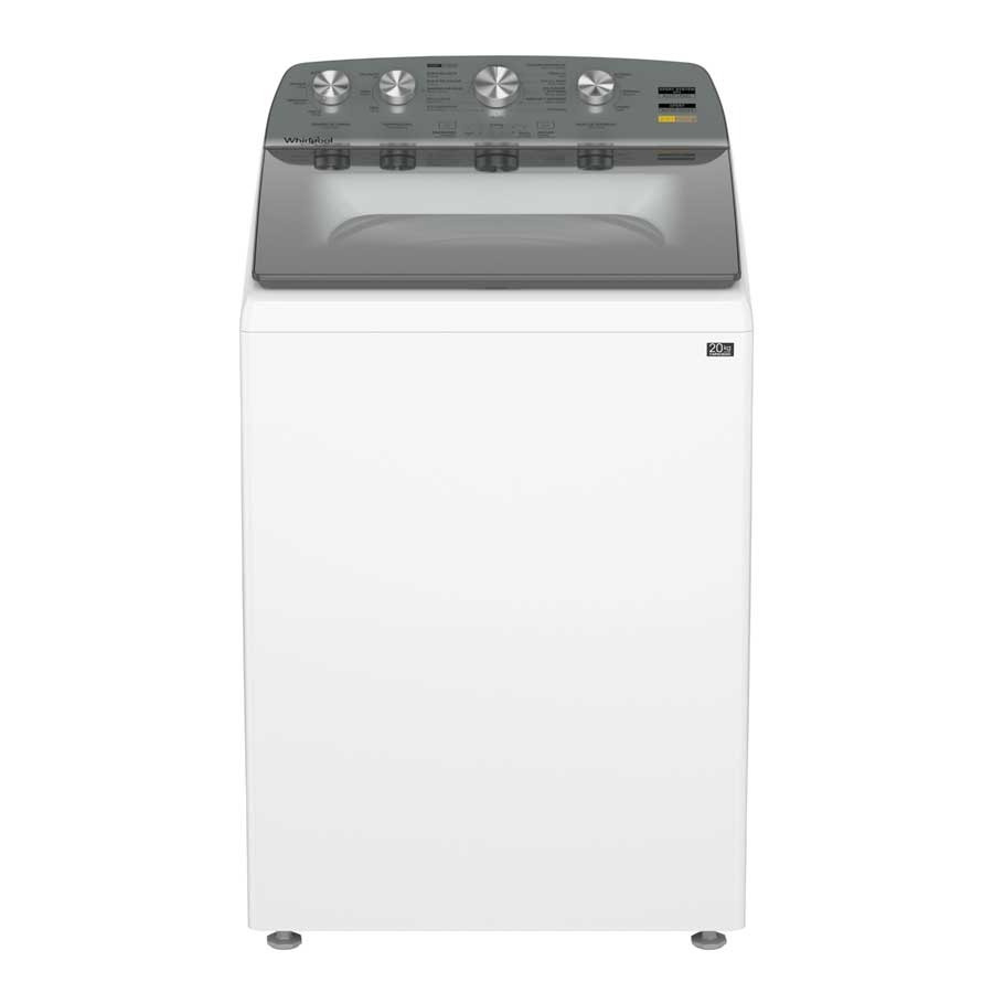 Whirlpool Lavadora de Carga Superior 8MWTW2054WRM, 20kg Lavado, Blanco