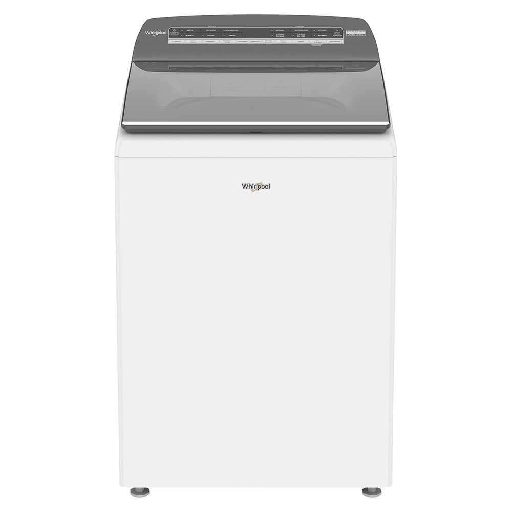 Whirlpool Lavadora de Carga Vertical 8MWTW2640WJB, 26kg, Blanco