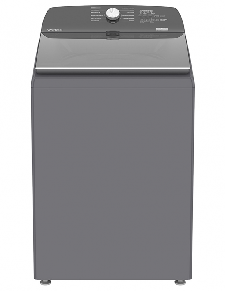 Whirlpool Lavadora de Carga Superior 8MWTWLA31WJG, 22kg Lavado, Gris