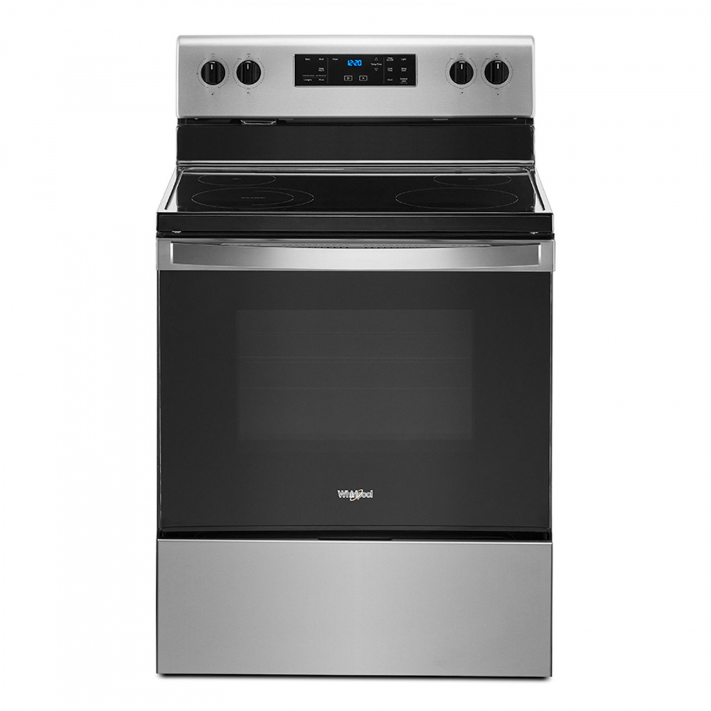 Whirlpool Whirlpool Estufa y Horno Eléctrico 30" WFE515S0JS, 4 Quemadores, Gris