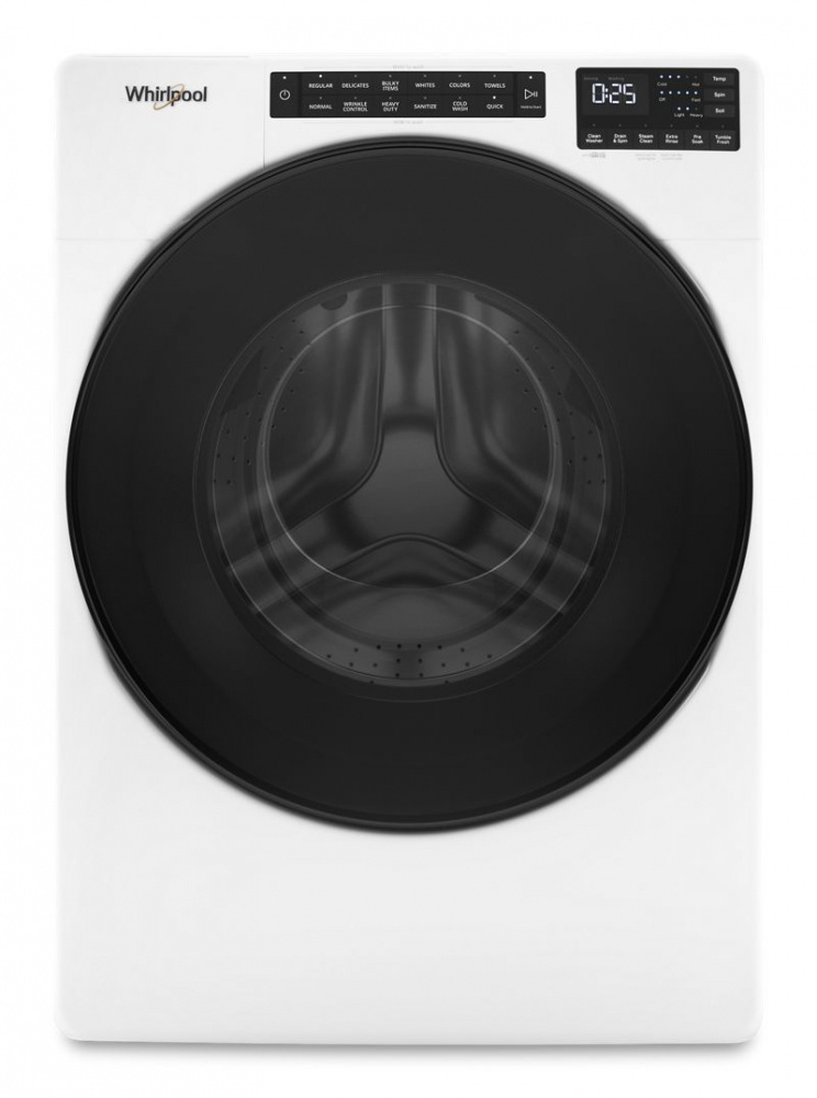 Whirlpool Lavadora de Carga Frontal WFW6605MW, 16kg, 9 Programas de Lavado, Blanco