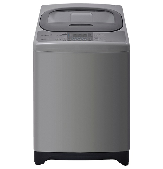 Winia Lavadora Automática de Carga Vertical DWF-D201PG, 10kg, 6 Programas de Lavado, Plata