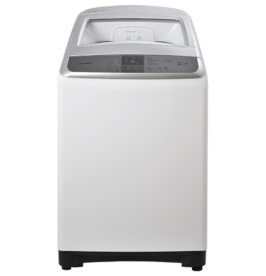 Winia Lavadora de Carga Vertical DWF-DG361ASW1, 18kg, 6 Programas de Lavado, Plata/Blanco