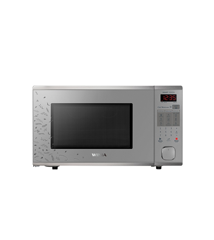 WINIA Horno de Microondas Chef Mexicano31,1000W, Plata, KOR-1N4HSDTL |  Cyberpuerta.mx