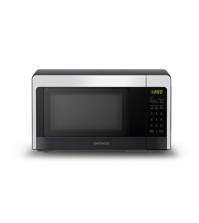 Winia Horno de Microondas KOR-665, 0.7 Pies Cúbicos, Negro/Plata