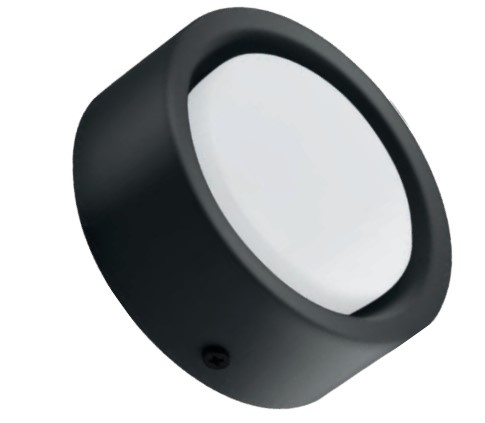 Winled Lámpara LED para Techo WDE-004, Interiores, Luz Cálida, 12W, 900 Lúmenes, Negro, para Iluminación Comercial/Casa