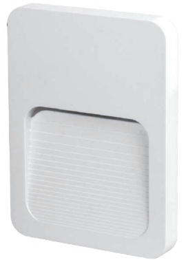 Winled Lámpara LED para Pared WDE-401, Exterior, Blanco Frío, 2W, 88 Lúmenes, para Casa/Comercial 