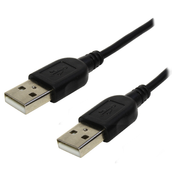 X-Case Cable USB A Macho - USB A Macho, 60cm, Negro