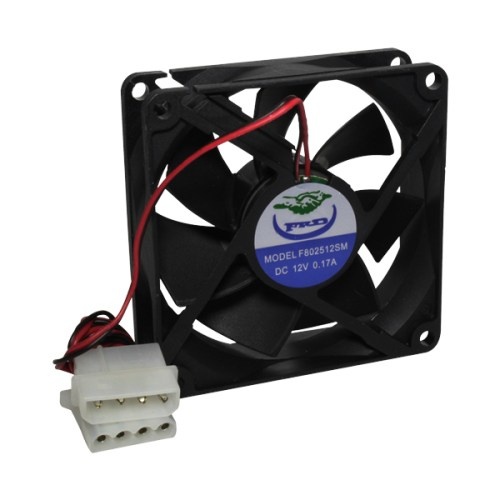 Ventilador X-Case ACCVENTI47, 120mm, 2200RPM, Negro