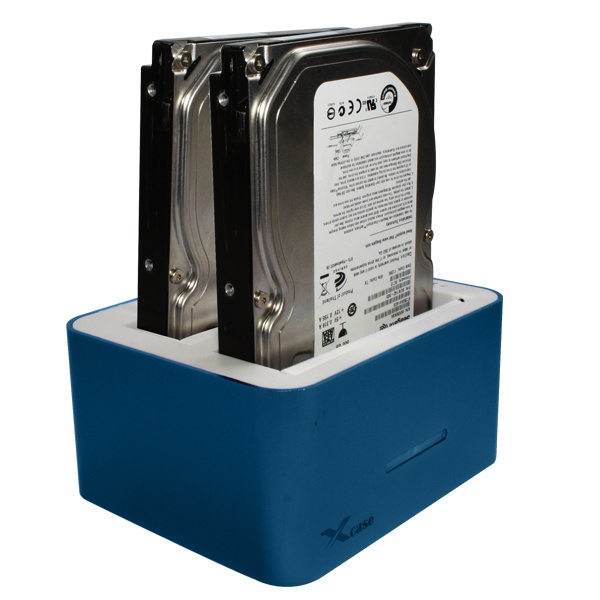 X-Case Base de Conexión de Discos Duros SATA - USB 3.0, 2.5"/3.5"