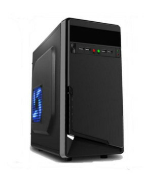 Gabinete X-Case Jet Blue, Mini-Tower, Micro-ATX/Mini-ITX, USB 2.0, con Fuente de 450W, sin Ventiladores Instalados, Negro 
