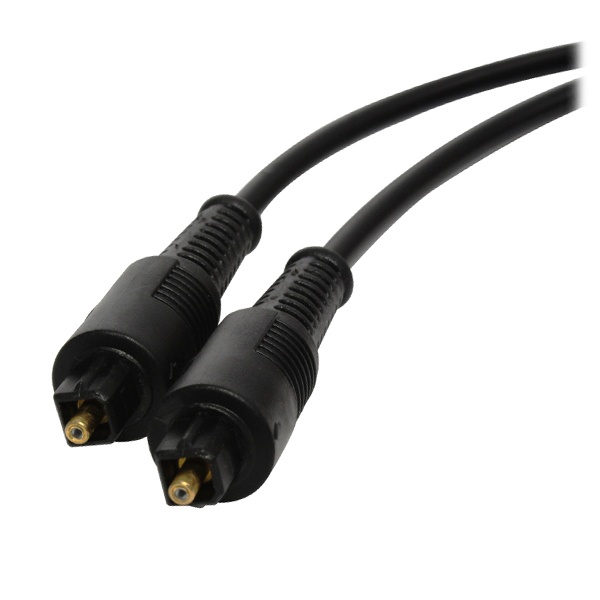 X-Case Cable Toslink Macho - Macho, 4.5 Metros, Negro