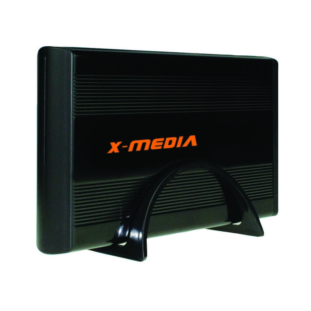 X-Media Gabinete de Disco Duro XM-EN3200, 3.5'', SATA, USB 2.0, Negro