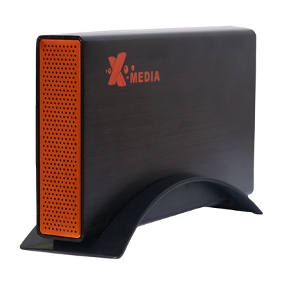 X-Media Gabinete de Disco Duro EN3451-BK, 3.5", IDE/SATA, USB 2.0, Negro