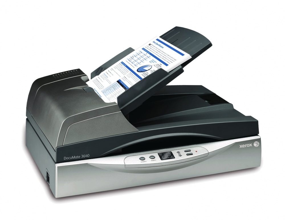 Scanner Xerox Documate 3640, 600 x 600 DPI, Escáner Color, Escaneado Dúplex, USB 2.0