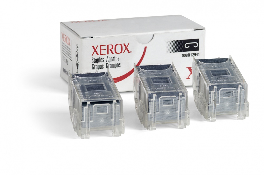 Xerox Grapas 8R12941, 15.000 Páginas, para WorkCentre, CopyCentre, ColorCube