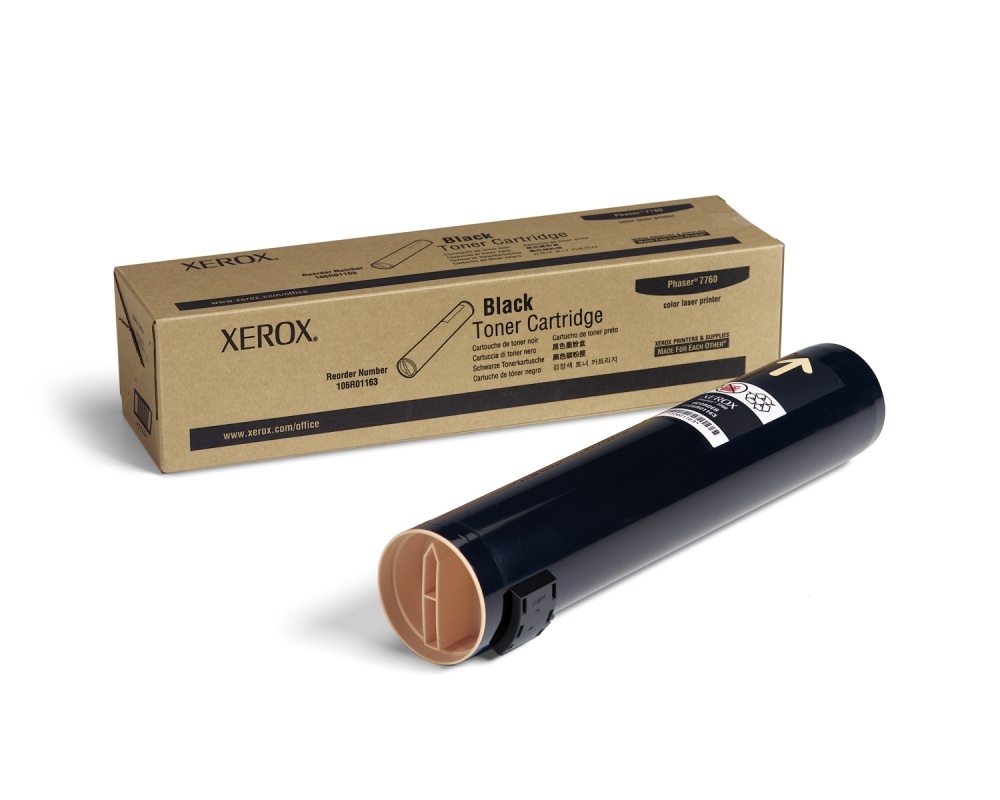 Tóner Xerox 106R01163 Negro, 32.000 Páginas 
