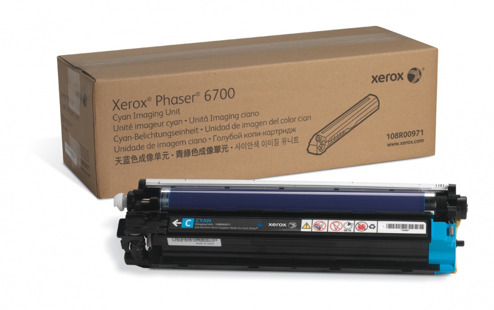 Xerox Unidad de Imágen 108R00971 Cian, 50.000 Páginas