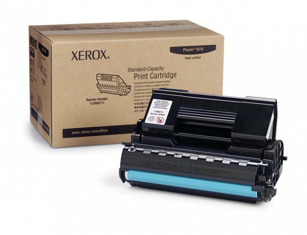 Tóner Xerox 113R00711 Negro, 10.000 Páginas 