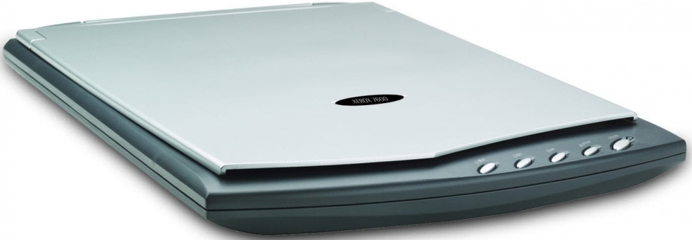 Scanner Xerox 7600, 1200 x 1200 DPI, Escáner Color, USB 1.1