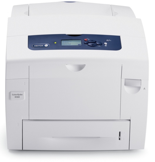 Xerox Impresora ColorQube 8580/DN, Inyección, Color, USB+Ethernet, Blanco