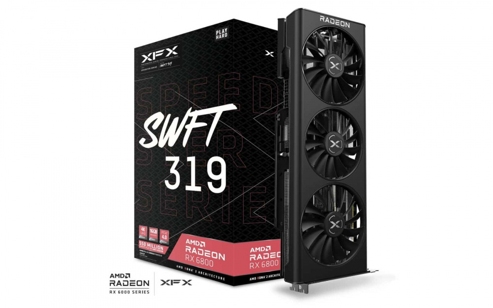 Tarjeta de Video XFX AMD Radeon RX 6800 Speedster SWFT 319 Core, 16GB 256-bit GDDR6, PCI Express 4.0 