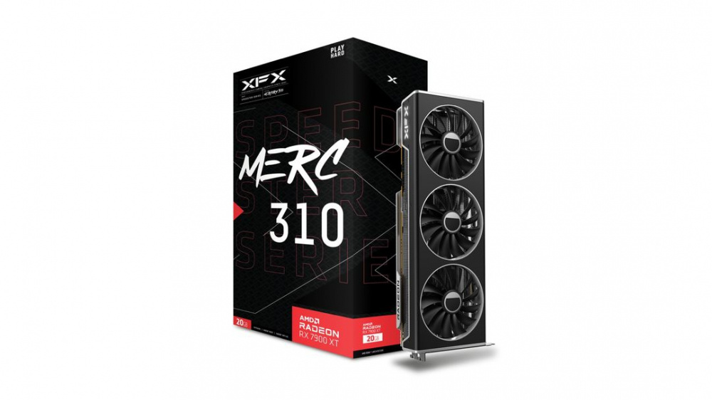 Tarjeta de Video XFX AMD Radeon RX 7900 XT Speedster MERC 310, 20GB 320-bit GDDR6, PCI Express 4.0 
