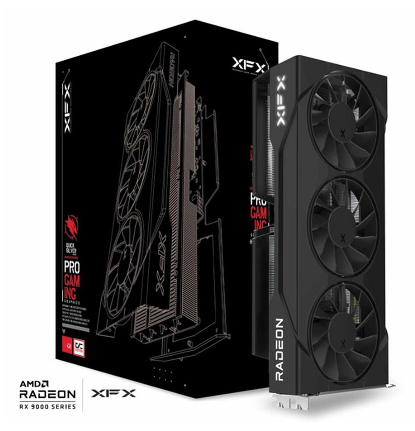 XFX AMD Radeon RX 9060 XT 16gb Triple Fan Gaming Edition