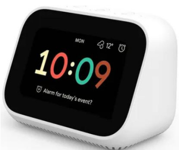 Xiaomi Reloj Despertador Smart Clock, con Altavoz, Blanco