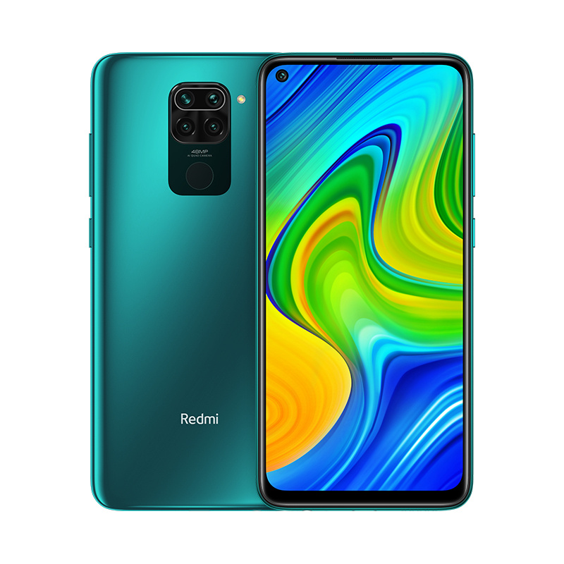 Xiaomi Redmi Note 9 6.53", Dual Sim, 2340 x 1080 Pixeles, 128GB, 4GB RAM, 4G, Android 10, Verde