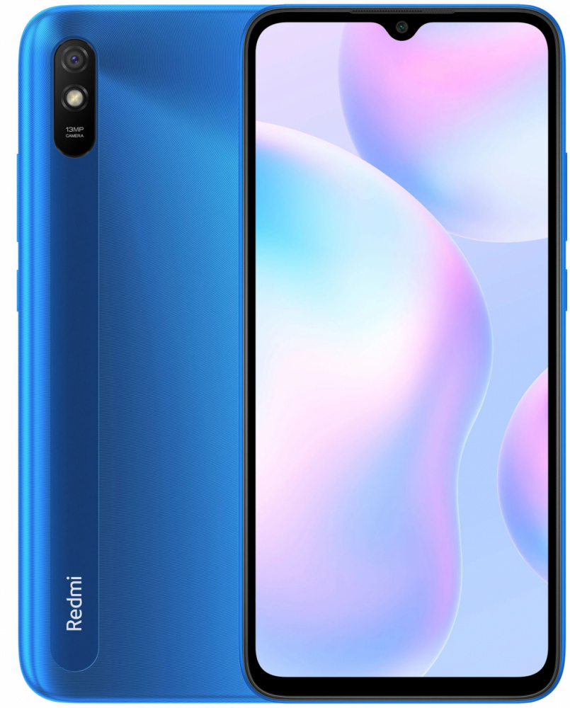 Xiaomi Redmi 9A 6.53" Dual Sim, 32GB, 2GB RAM, Azul