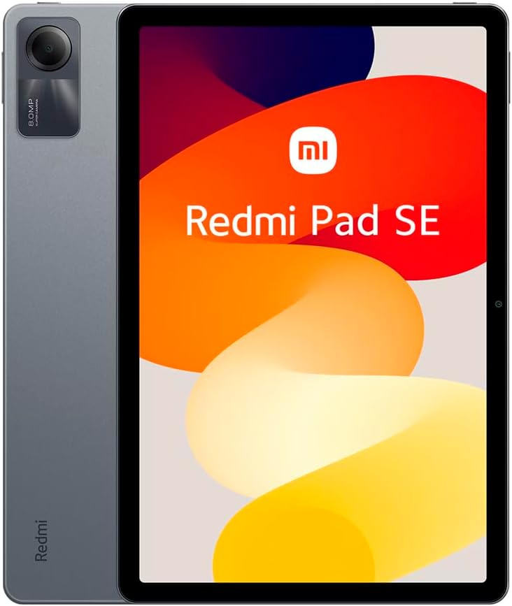 Tablet Xiaomi Redmi Pad SE 11", 128GB, Android 13, Gris Grafito
