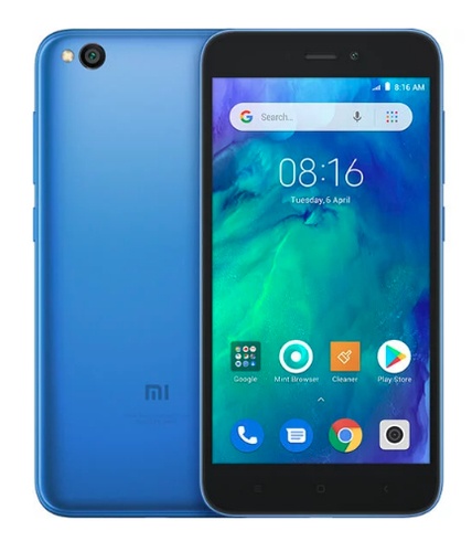 Xiaomi Redmi GO 5" Dual Sim, 1280 x 720 Pixeles, 4G, Android Go, Azul