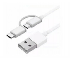 Xiaomi Cable USB-A Macho - USB-C/Micro-USB Macho, 1 Metro