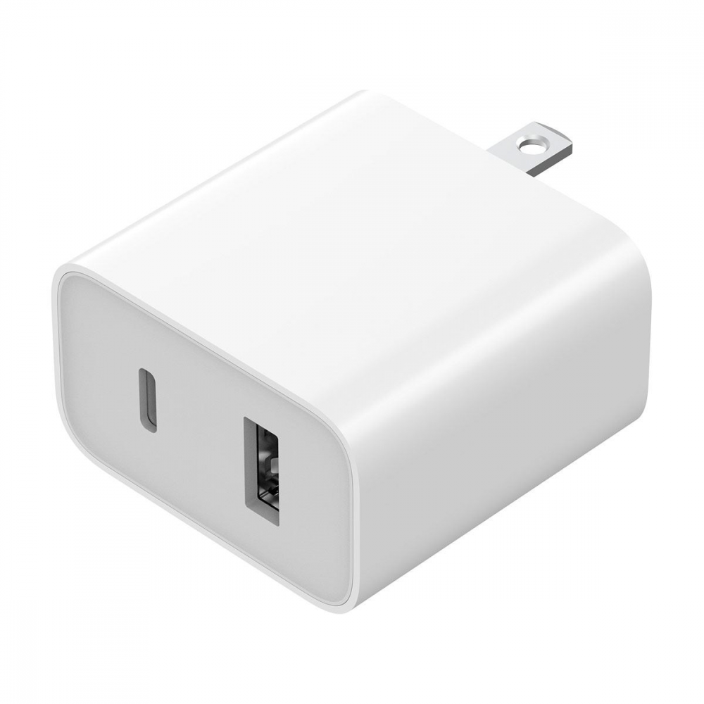 Xiaomi Cargador de Pared Mi 33W Wall Charger, 33W, 1x USB-A/1x USB-C, Blanco