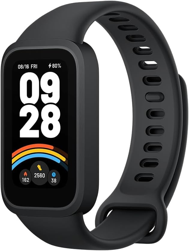 Xiaomi Smartwatch Smart Band 9 Active, Android/iOS, Negro - Resistente al Agua