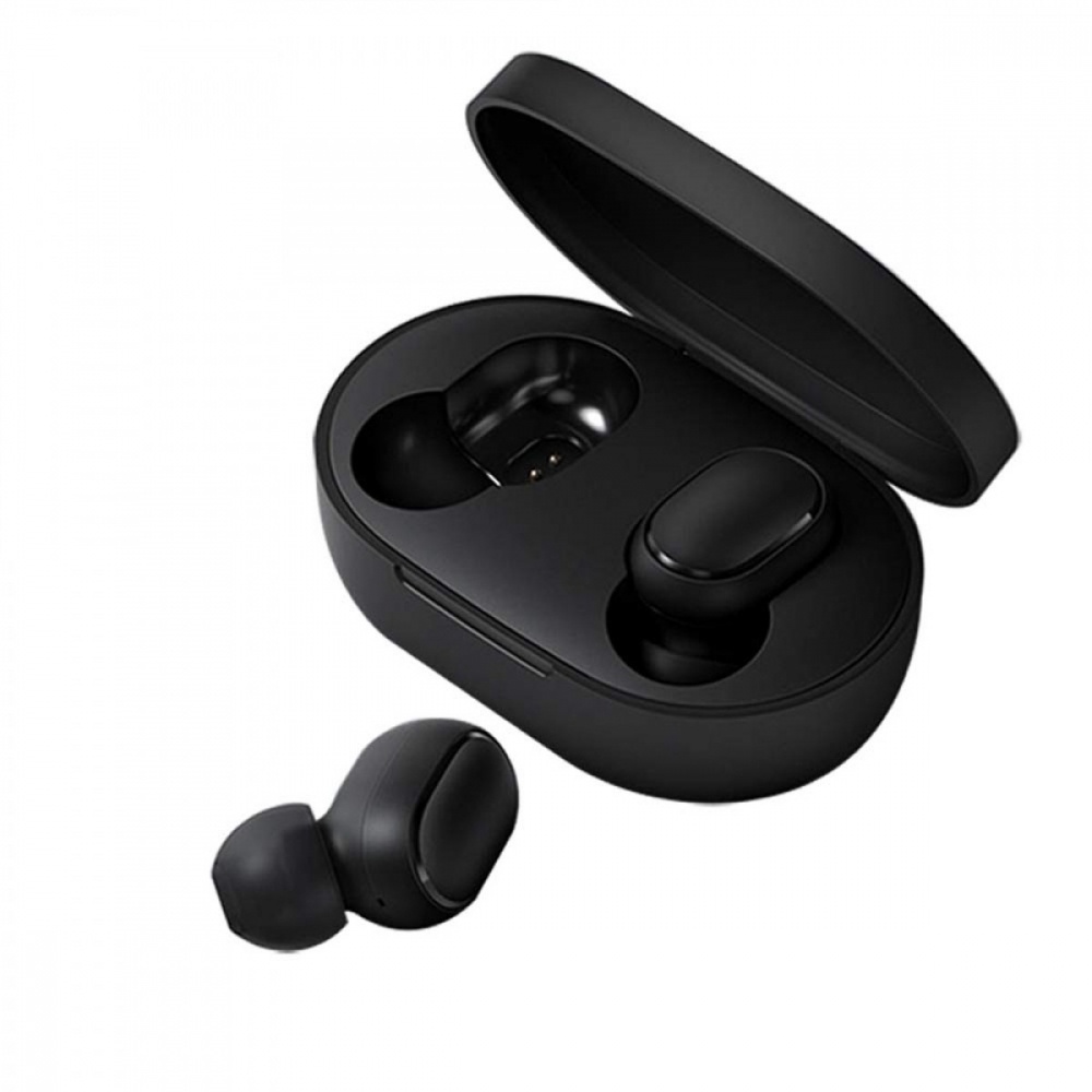 Xiaomi Audífonos Intrauriculares con Micrófono Redmi Airdots, Inalámbrico, Bluetooth, Negro