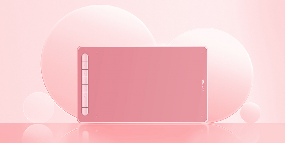 Tableta Gráfica XP-PEN Deco LW IT1060B, 254 x 152mm, Inalámbrico/Alámbrico, USB C, Rosa