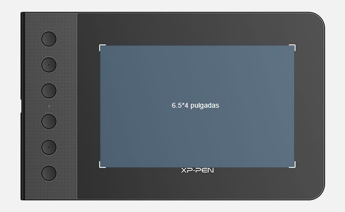 Tableta Gráfica XP-PEN STAR G640s 6.5", 25.9 x 16cm, Alámbrico, USB, Negro