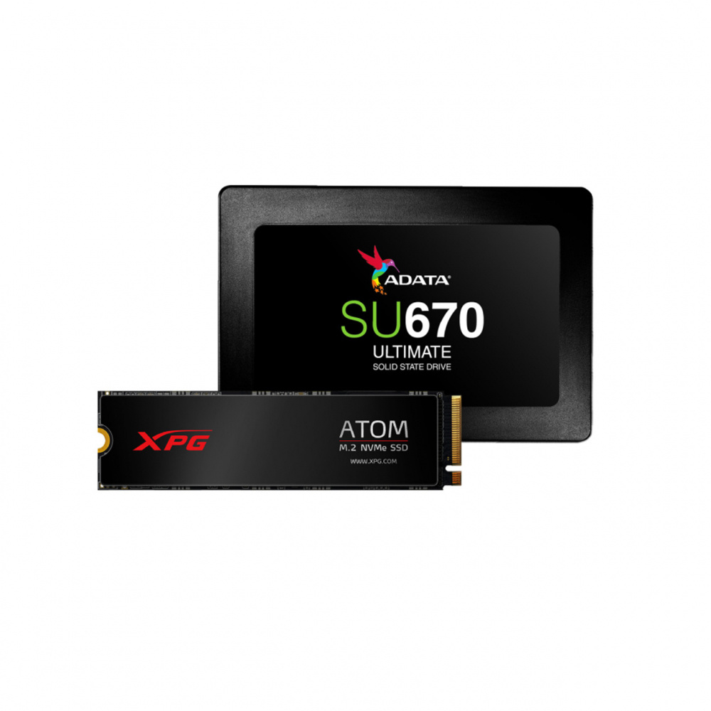 SSD XPG Atom 30, 1TB, PCI Express 3.0, M.2 ― Incluye SSD Ultimate SU670 250GB SATA 2.5"