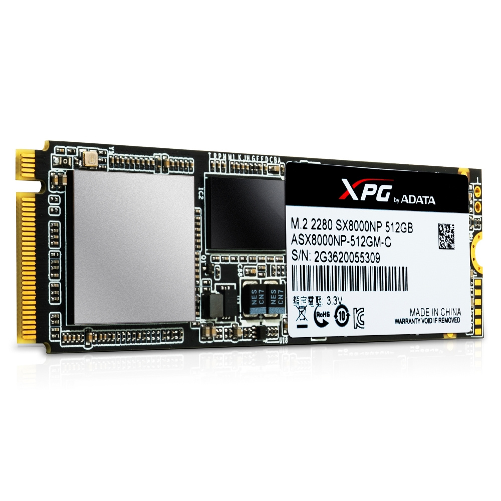 SSD XPG SX8000, 256GB, PCIe, M.2