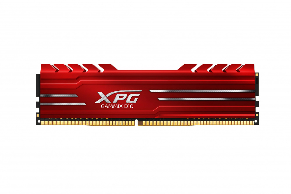 Memoria RAM XPG GAMMIX D10 Red DDR4, 2400MHz, 8GB, Non-ECC, CL16, XMP