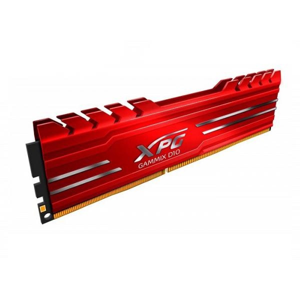 Memoria RAM XPG GAMMIX D10 DDR4, 3000MHz, 8GB, Non-ECC, CL16, XMP, Rojo