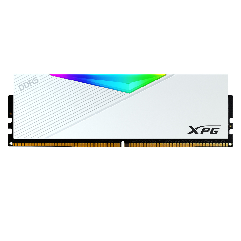 Memoria RAM XPG Lancer RGB DDR5, 5200MHz, 16GB, CL38, XMP/EXPO, Blanco 